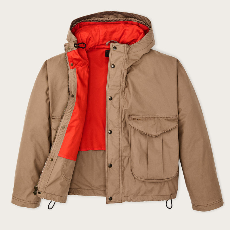 Women’s aviator wading jacket by Filson | Dark tan (Beige)