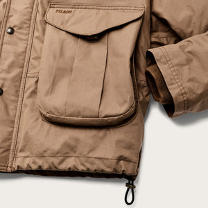 Women’s aviator wading jacket by Filson | Dark tan (Beige)