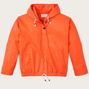 Women’s ranger hooded popover by Filson | Flame (Orange)