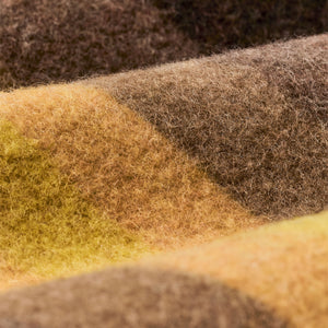 Manteau kodiak femme à col châle par Filson | Brown / yellow strip (Brown)