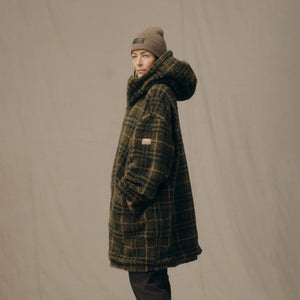 Women’s reversible wooly fleece coat by Filson | Tan (Brown)