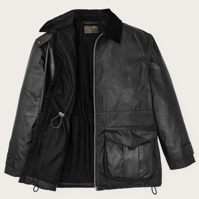 Imperméable femme en cover cloth par Filson | Black (Black)