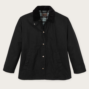 Veste harbor front femme cirée par Filson | Black (Black)