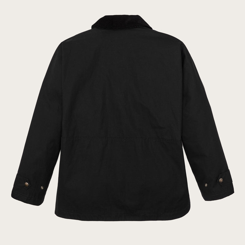 Veste harbor front femme cirée par Filson | Black (Black)