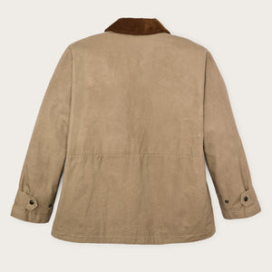 Women’s harbor front waxed jacket by Filson | Tan (Beige)