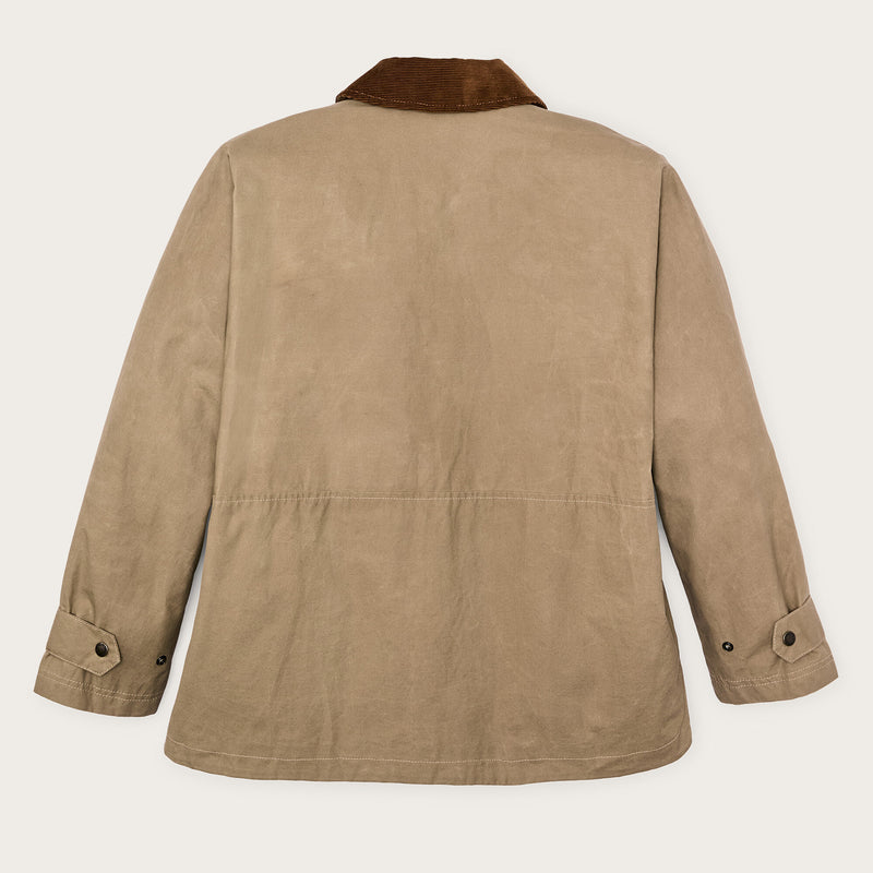 Women’s harbor front waxed jacket by Filson | Tan (Beige)
