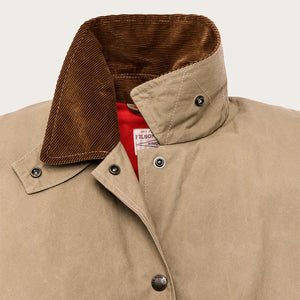 Women’s harbor front waxed jacket by Filson | Tan (Beige)