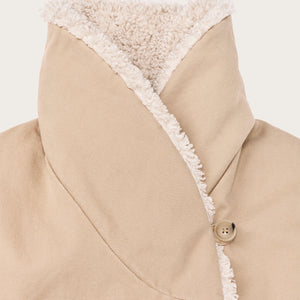 Women’s canvas packer coat by Filson | Natural (Beige)