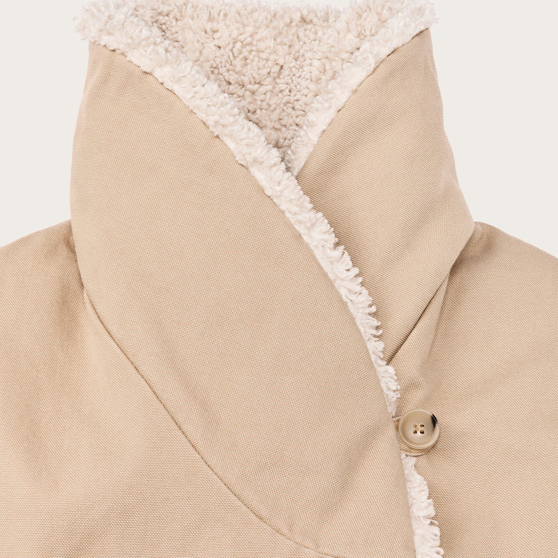 Women’s canvas packer coat by Filson | Natural (Beige)