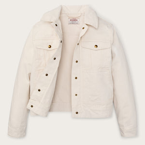 Women's canvas short cruiser by Filson | Natural seed (White)