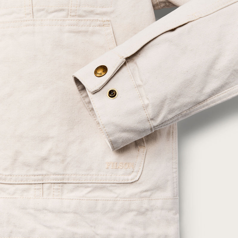 Women's canvas short cruiser by Filson | Natural seed (White)