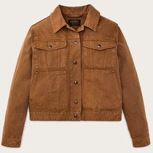 Women's canvas short cruiser by Filson | Harvest tan (Brown)