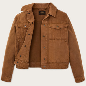 Women's canvas short cruiser by Filson | Harvest tan (Brown)