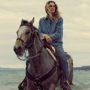 Women's 11-oz. denim barn coat by Filson | Light indigo (Blue)