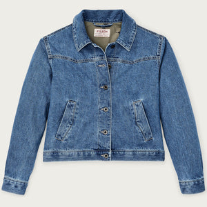 Women's western denim jacket by Filson | Light indigo (Blue)