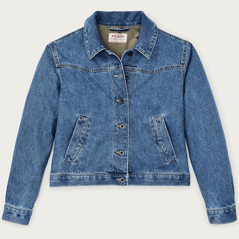 Women's western denim jacket by Filson | Light indigo (Blue)
