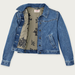 Women's western denim jacket by Filson | Light indigo (Blue)