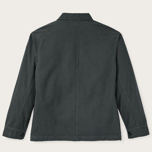 Women's reverse sateen cruiser jacket by Filson | Faded black (Black)