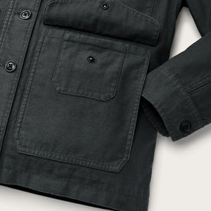 Women's reverse sateen cruiser jacket by Filson | Faded black (Black)