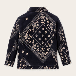 Women's jacquard wool cruiser jacket by Filson | Ink navy (Blue)