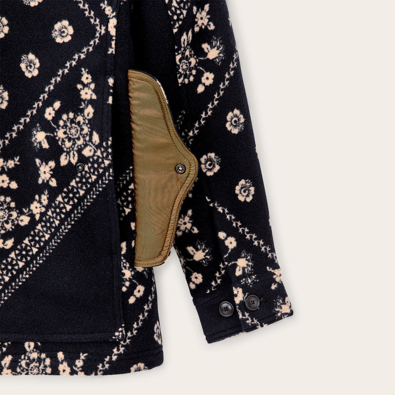 Women's jacquard wool cruiser jacket by Filson | Ink navy (Blue)