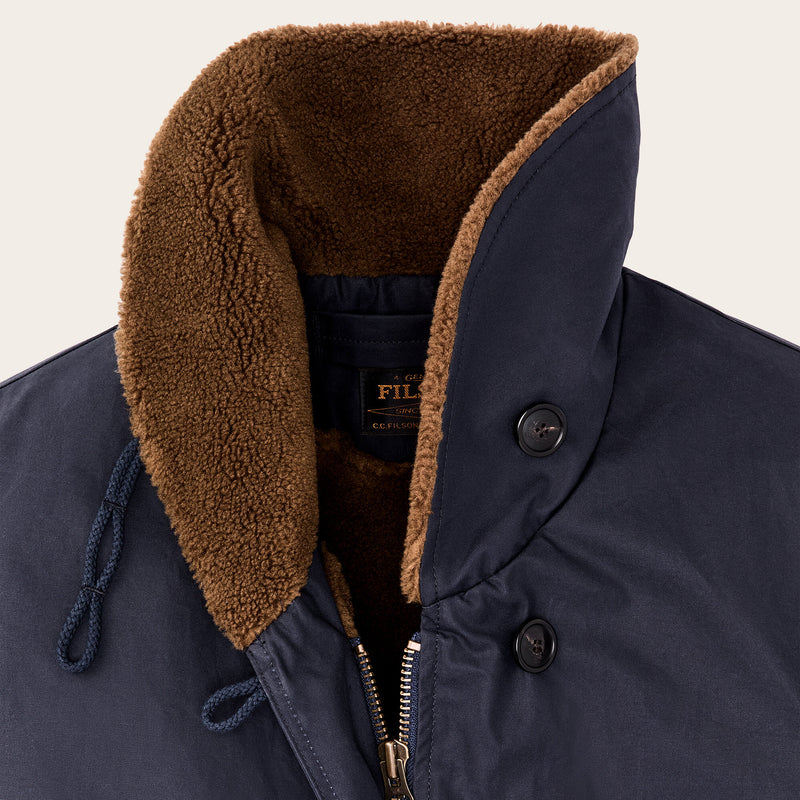 Women's harbor front trench coat by Filson | Blue (Blue)