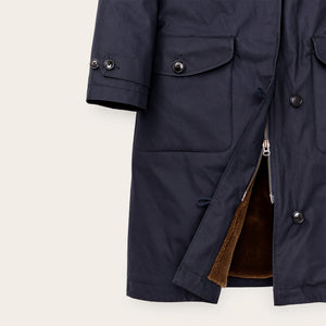 Women's harbor front trench coat by Filson | Blue (Blue)