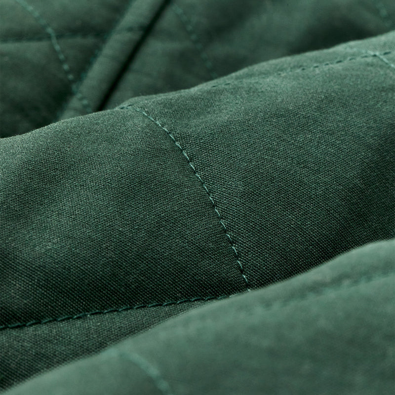 Women's quilted outfitter jacket by Filson | Deep forest (Green)