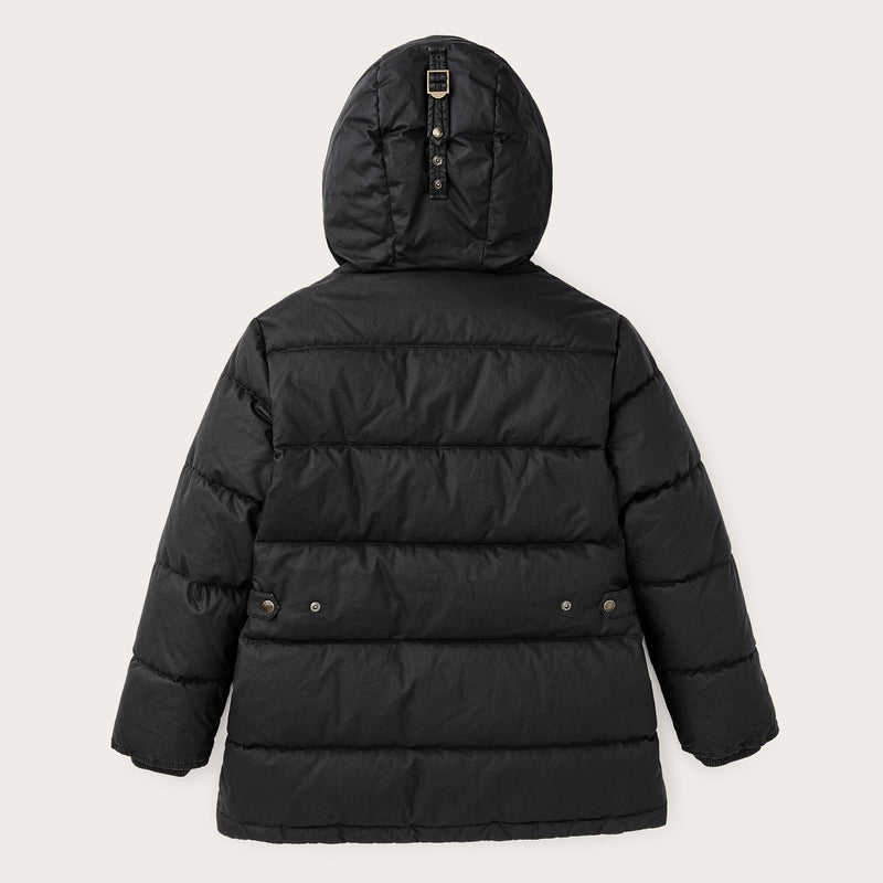 Women's heritage cotton down parka by Filson | Black (Black)