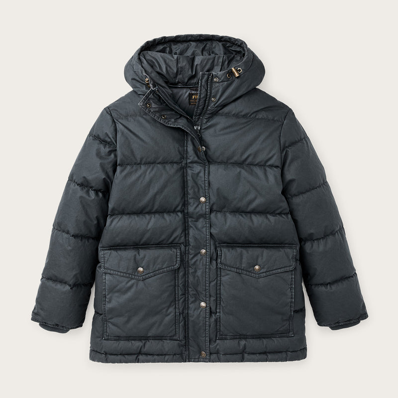 Women's heritage cotton down parka by Filson | Bluefin (Blue)