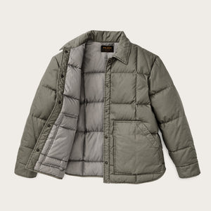 Women's heritage cotton down jacket by Filson | Smokey olive (Green)