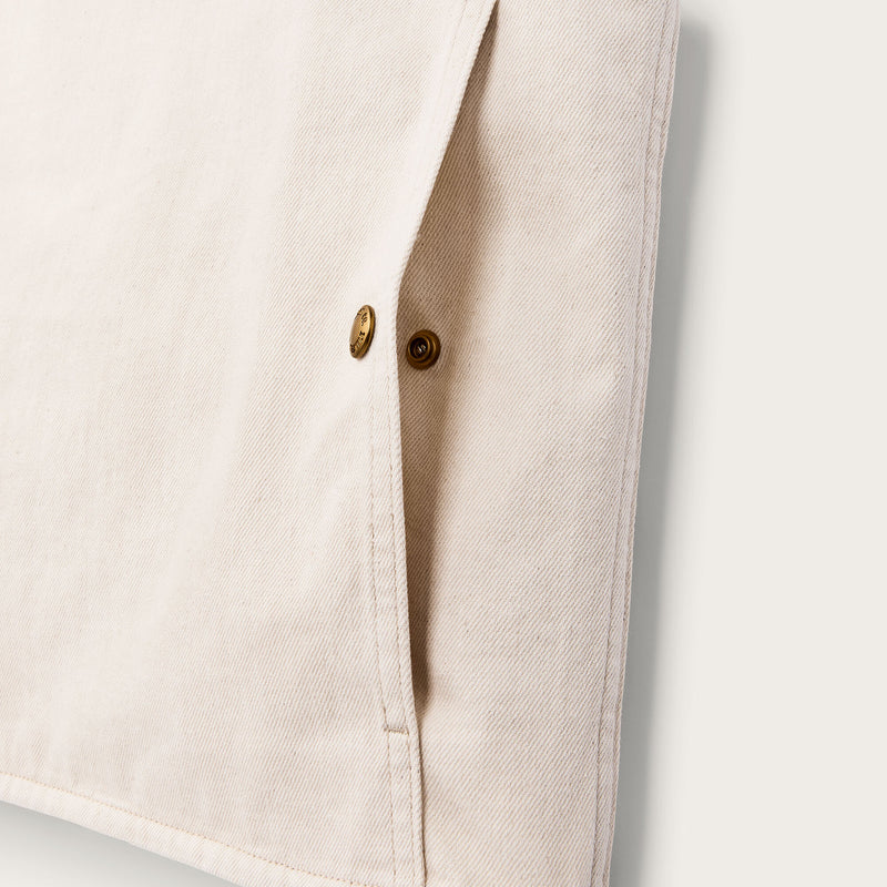 Women's archive cruiser vest by Filson | Natural seed (White)