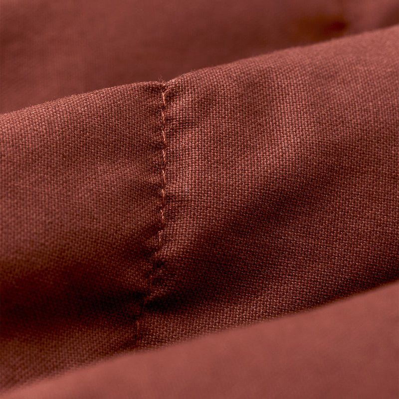 Women's heritage cotton down vest by Filson | Smoked paprika (Red)