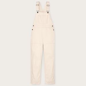 Women's denim overalls by Filson | Natural seed (White)