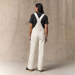 Women's denim overalls by Filson | Natural seed (White)