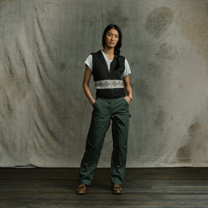 Women's wool vest by Filson | Dark brown (Brown)