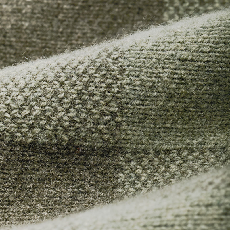 Gilet cardigan femme en laine par Filson | Olive check (Green)