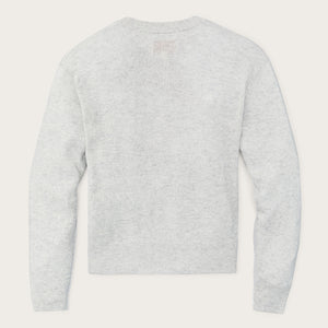 Women’s graphic wool sweater by Filson | Heather gray (Gray)