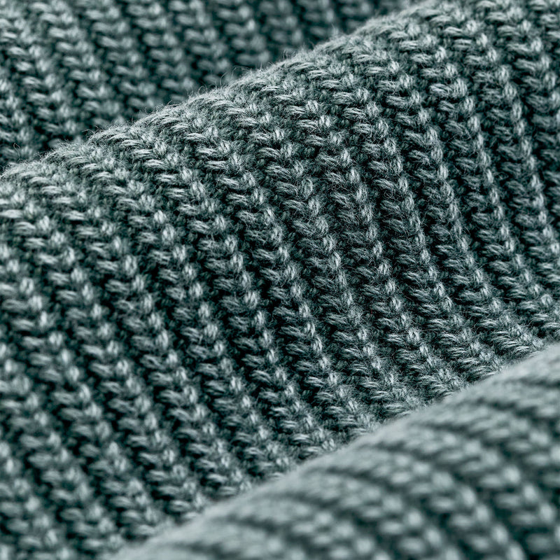 Women's cotton shawl neck cardigan by Filson | Juniper (Green)