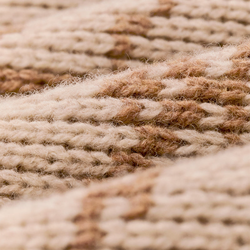 Women's wildlife wool sweater by Filson | Cream / brown (Beige)