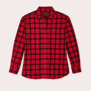 Women's alaskan guide shirt by Filson | Red black (Red)