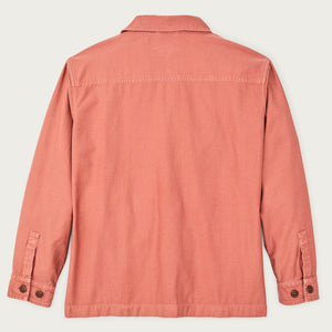 Women's reverse sateen jac-shirt by Filson | Copper brown (Pink)