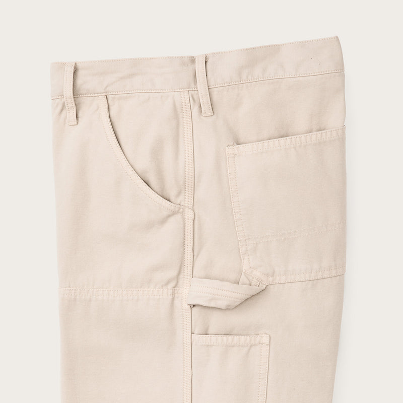 Women's field work pants by Filson | Feather grey (Beige)