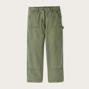 Women's field work pants by Filson | Army green (Green)