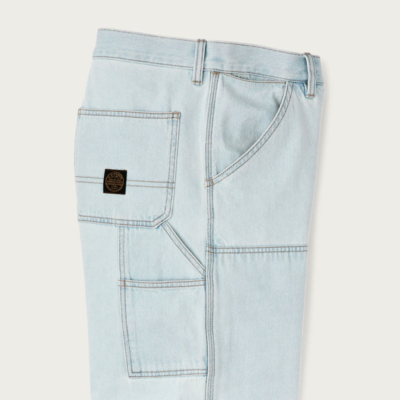 Women's 9-oz. work jeans by Filson | Sun bleach (Blue)