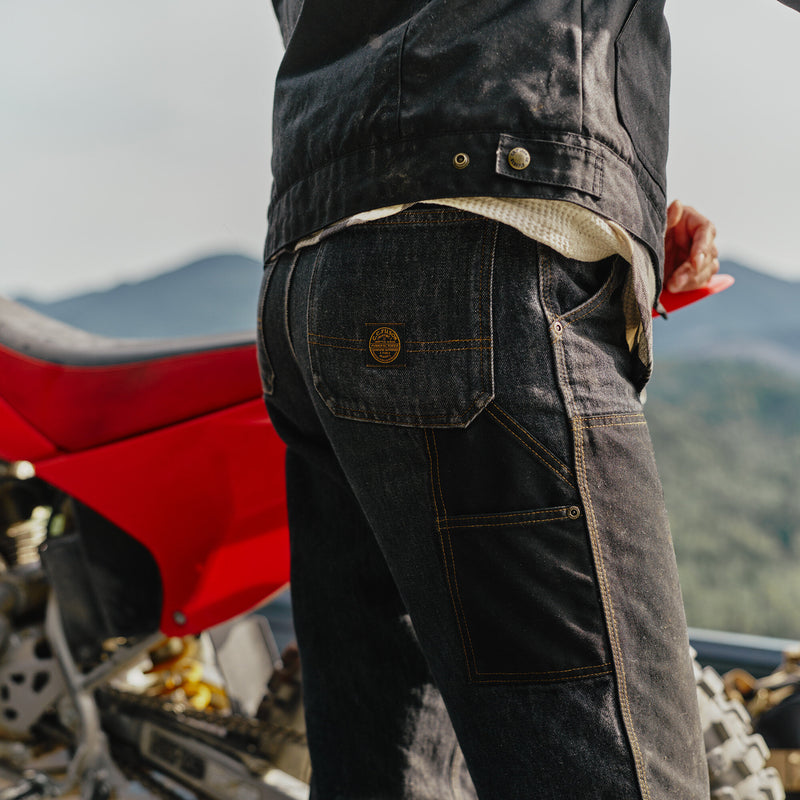 Jean femme de travail 369 g par Filson | Rinse black (Black)