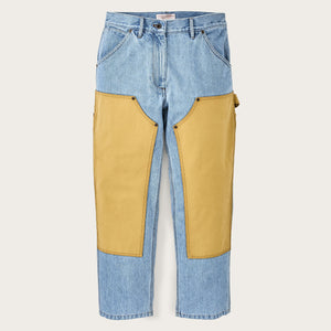 Jean femme de travail 369 g par Filson | Stone wash indigo (Blue)