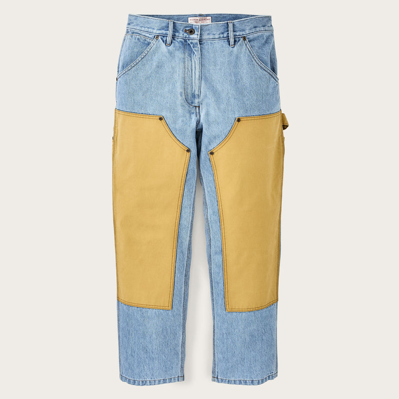 Jean femme de travail 369 g par Filson | Stone wash indigo (Blue)