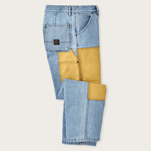 Jean femme de travail 369 g par Filson | Stone wash indigo (Blue)