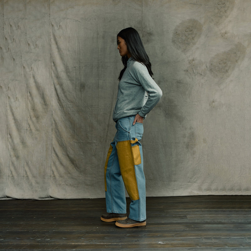 Jean femme de travail 369 g par Filson | Stone wash indigo (Blue)